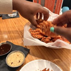 Shuffles: Board Game Cafe - Sweet Potato Fried with Sea Salt