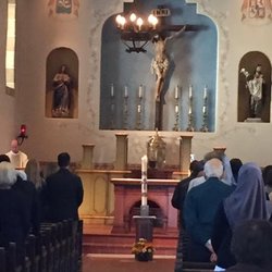 Sacred Space Funeral Home and Cremation Services - Catholic Memorial Mass with cremated remains present.  Traditional, timeless, and very affordable.