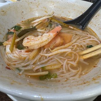 Black Thai Authentic Cuisine - Tom Yum Noodle with Shrimp - I ate most of it before I remembered to take a photo. - Salad Near Me - Carrollton, Texas Black Thai Authentic Cuisine - Tom Yum Noodle with Shrimp - I ate most of it before I remembered to take a photo. - Salad Near Me - Carrollton, Texas