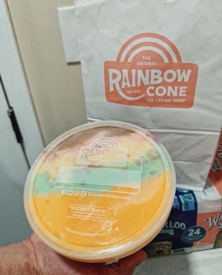 The Original Rainbow Cone by null