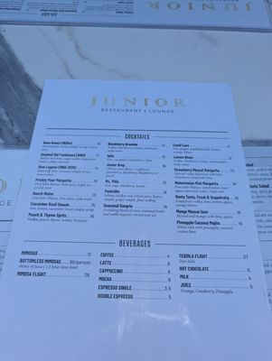 Menu photo 6 Junior Restaurant  Roseville, CA
