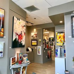 Hayley Gallery - One of the artists sections.
