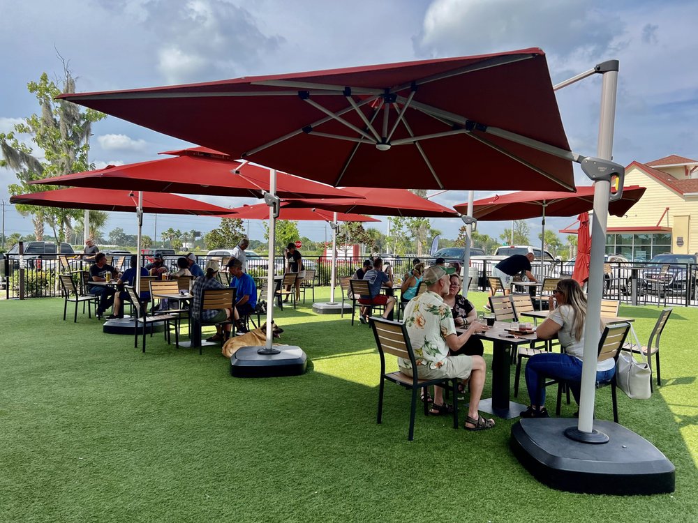 Our outdoor pet friendly beer garden. Yelp