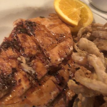 Cattle Baron - Salmon and onion rings - Steakhouses Near Me - El Paso, Texas Cattle Baron - Salmon and onion rings - Steakhouses Near Me - El Paso, Texas