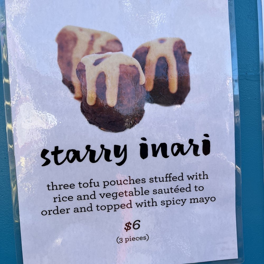 Sushi Love - The stuffed veggie inari is bursting with flavor! - Vegan Near Me - Portland, Oregon Sushi Love - The stuffed veggie inari is bursting with flavor! - Vegan Near Me - Portland, Oregon