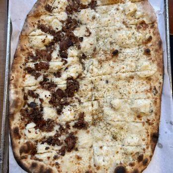 BAR - Mashed Potato & Bacon Pizza - Pizza Near Me - New Haven, Connecticut BAR - Mashed Potato & Bacon Pizza - Pizza Near Me - New Haven, Connecticut