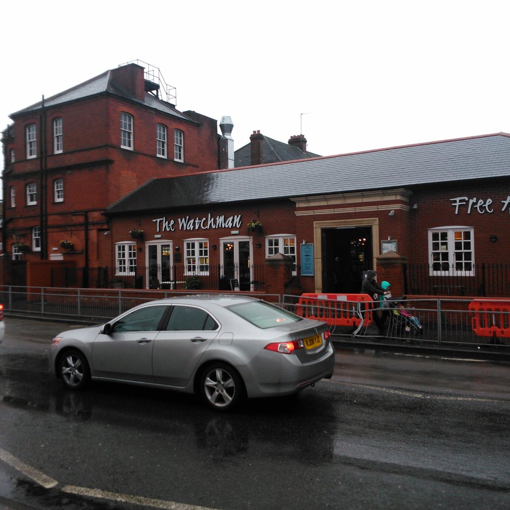 The Watchman - The Watchman from the car park across the road. - Pubs Near Me - New Malden, XGL