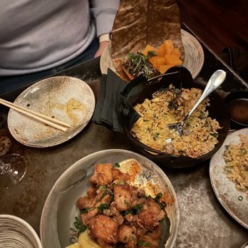 Double Knot - Wagu fried rice, salmon, and Fried Chicken - Sushi Bars Near Me - Philadelphia, Pennsylvania Double Knot - Wagu fried rice, salmon, and Fried Chicken - Sushi Bars Near Me - Philadelphia, Pennsylvania