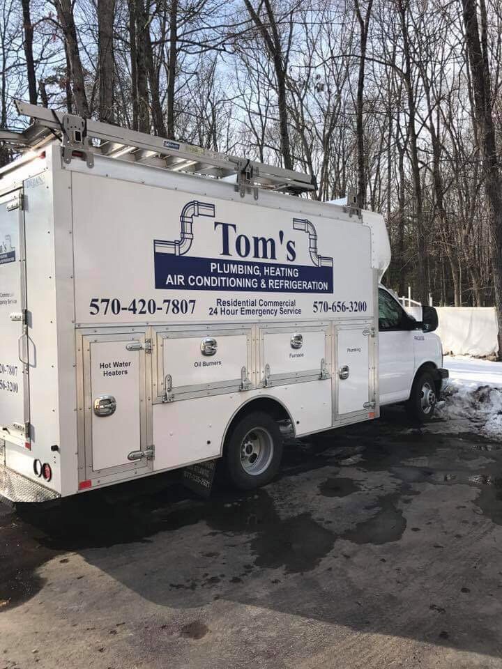 Slide of Tom's Plumbing & Heating