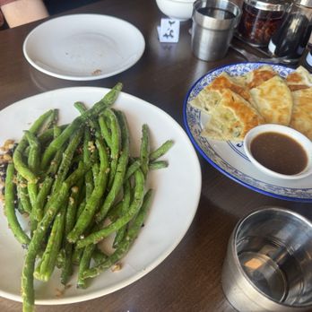 Dumpling Wei - H9. Garlic String Beans 干煸四季豆 scallion pancake - Dim Sum Near Me - Los Angeles, California