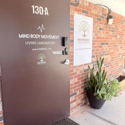 Look for this door at the business center!