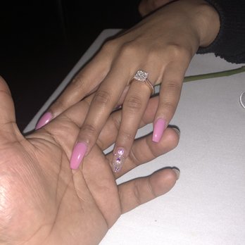 Gina's Best Nail Salon - I got these done for Valentine's Day, then I got engaged!! - Nail Salons Near Me - Philadelphia, Pennsylvania Gina's Best Nail Salon - I got these done for Valentine's Day, then I got engaged!! - Nail Salons Near Me - Philadelphia, Pennsylvania