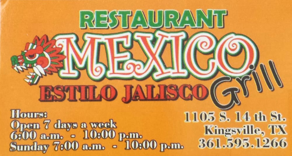 MEXICO GRILL RESTAURANT Updated August 2024 1105 S 14th St