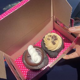 Chocolate Cream and Peanut Butter cup.