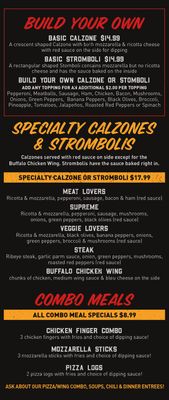 Menu photo 4 Wiseguys Pizzeria And Subs Hammondsport, NY