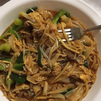 Bangkok Taste - N6. Drunken Noodle (Pad Khi Mao) - Thai Near Me - Jenison, Michigan