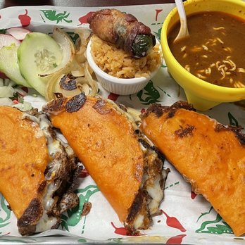 Dona Leti’s - Birria Plate Quesadilla - Mexican Near Me - Houston, Texas