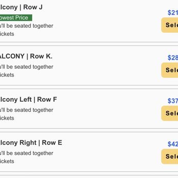 Peace Center For Performing Arts - Pricing from their website - Performing Arts Near Me - Greenville, South Carolina
