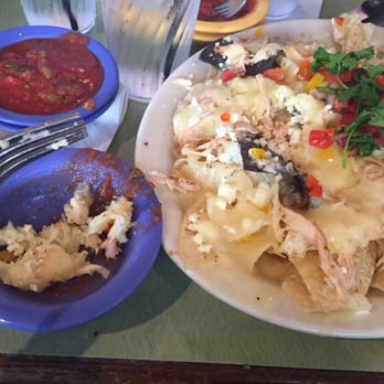 Cactus Grill - Chicken nachos served cold...we had to scrape the massive amounts of stale cheese off the soggy chips. - Mexican Near Me - Leawood, Kansas Cactus Grill - Chicken nachos served cold...we had to scrape the massive amounts of stale cheese off the soggy chips. - Mexican Near Me - Leawood, Kansas