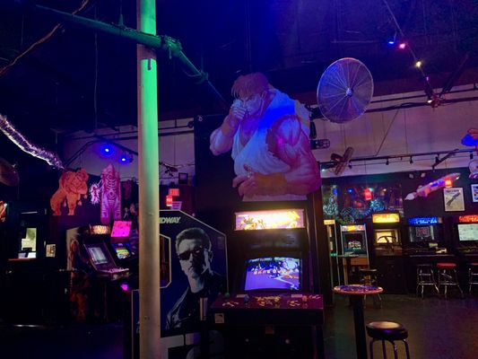Player 1 Video Game Bar by null