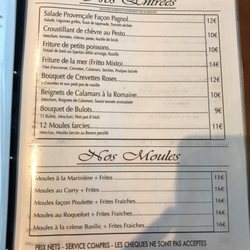 Le Krill - Menu ete 2017