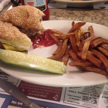 Krazy Jake's - Burger and hand-cut fries. It was absolutely amazing. - Seafood Near Me - Wilbraham, Massachusetts Krazy Jake's - Burger and hand-cut fries. It was absolutely amazing. - Seafood Near Me - Wilbraham, Massachusetts