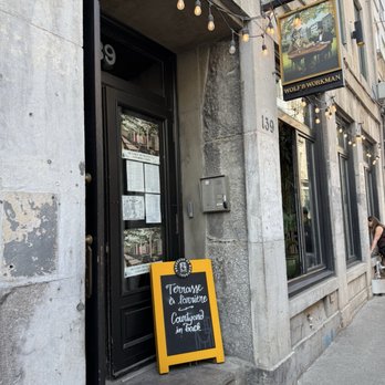Wolf & Workman - Entrance - Pubs Near Me - Montreal, Quebec Wolf & Workman - Entrance - Pubs Near Me - Montreal, Quebec