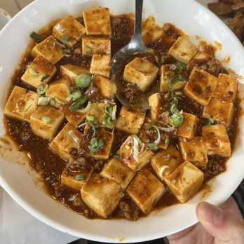 New Sichuan - Ma Po Tofu w. Minced Pork 麻婆豆腐 - Szechuan Near Me - Winston-Salem, North Carolina New Sichuan - Ma Po Tofu w. Minced Pork 麻婆豆腐 - Szechuan Near Me - Winston-Salem, North Carolina