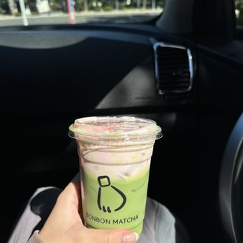 Bonbon Matcha - strawberry cloud matcha - Bakeries Near Me - Cupertino, California