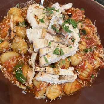 Cat Cora's Taproom - Gnocchi (added chicken). - Wine Bars Near Me - Detroit, Michigan