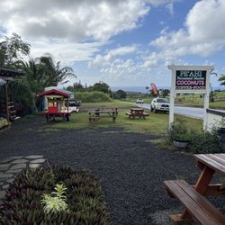 Plenty of outside seating and viewing while enjoying your plate lunches / dinner