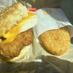 McDonald's - Chicken Egg Cheese Biscuit meal