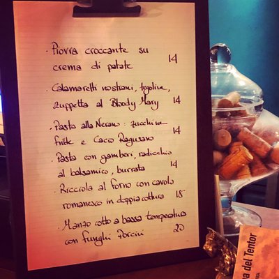 Menu photo 4 Cucina del Tentor Venezia, VE