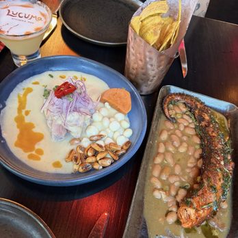 Lucuma Kitchen and Bar - Pisco sour, ceviche cremoso, pulpo - Peruvian Near Me - Oakland, California