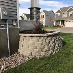 Best Outdoor Services - Retaining wall For new house in ham lake