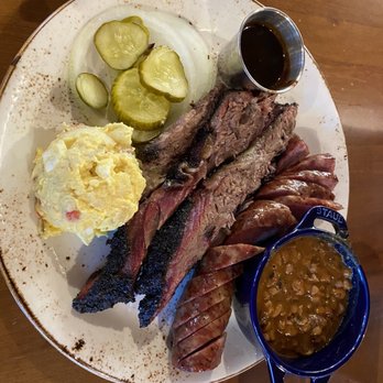Killen's - Two meat plate - Southern Near Me - Houston, Texas Killen's - Two meat plate - Southern Near Me - Houston, Texas