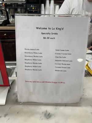 Menu photo 2 La King's Confectionery Galveston, TX Menu photo 2 La King's Confectionery Galveston, TX