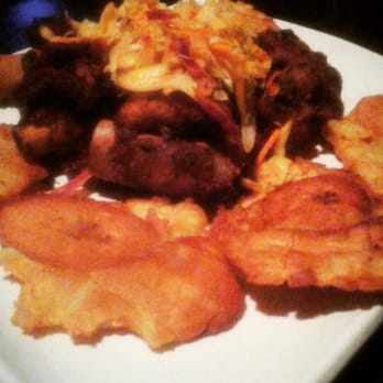 Ole Restaurant Lounge - Fried turkey and plaintains with pickliz. No rice. - Hookah Bars Near Me - Stone Mountain, Georgia Ole Restaurant Lounge - Fried turkey and plaintains with pickliz. No rice. - Hookah Bars Near Me - Stone Mountain, Georgia