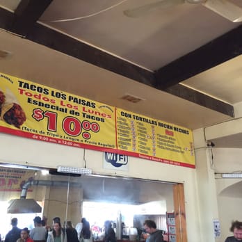 Las Ahumaderas - Los Paisas menu (May 2016) - Tacos Near Me - Tijuana, BCN Las Ahumaderas - Los Paisas menu (May 2016) - Tacos Near Me - Tijuana, BCN