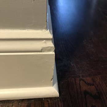 Demo Workers - This is a piece of brand new trim that was installed - General Contractors Near Me - Hubbard, Illinois