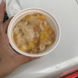 Peach cobbler