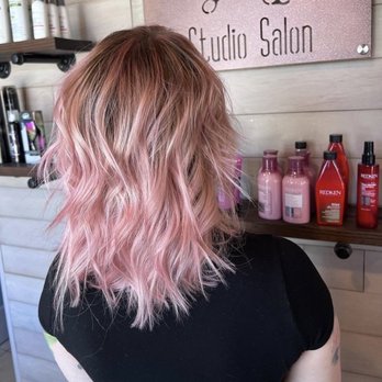 Blonde Ambition Studio Salon - Hair done by Sarah - Hair Salons Near Me - Yucca Valley, California