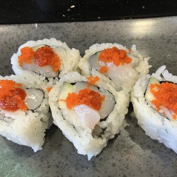 Ayumi - The Spicy Scallop Roll, one of my favorites! - Chinese Near Me - Spring Valley, California
