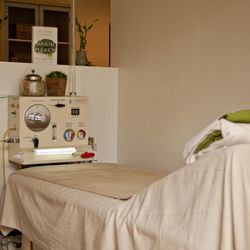 Nourishments Health Studio - I USE A GRAVITY COLON HYDROTHERAPY MACHINE. Water is slowly entered into the colon using gravity - rather than pressure.