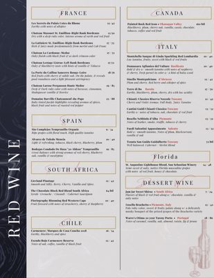Menu photo 4 Wine Society Tarpon Springs, FL