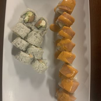 Wuri Sushi - Philadelphia roll on the left tornado on the right - Sushi Bars Near Me - Chesterfield, Michigan Wuri Sushi - Philadelphia roll on the left tornado on the right - Sushi Bars Near Me - Chesterfield, Michigan