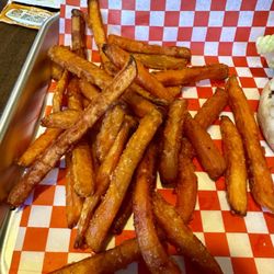 Burger BLVD - Competently prepared sweet potato fries