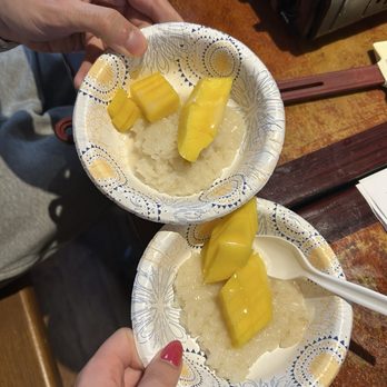 Pandan Room - mango sticky rice - Thai Near Me - Hackettstown, New Jersey