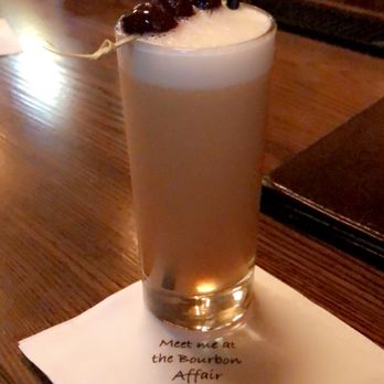 The Bourbon Affair - Amaretto Sour - Cocktail Bars Near Me - Findlay, Ohio