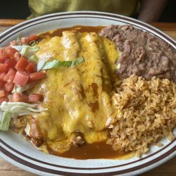Las Flores Mexican Restaurant - Fajita chicken dinner